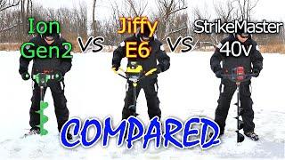 Ion Gen2 vs Jiffy E6 vs StrikeMaster 40v - Compared