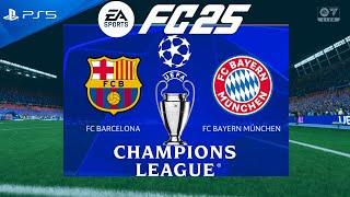 FC 25 Barcelona vs Bayern Munich | Champions League 2024/25 | PS5