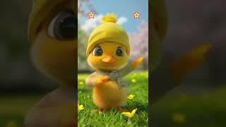 Cute pig dance with the Patito Juan song #forkids #funny #funnydance #cuteducks #duck #ducks #viral