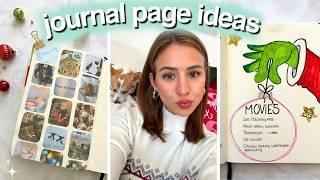 XMAS JOURNAL IDEAS ️ Christmas playlist, mood board, bucket list! Cali Kessy