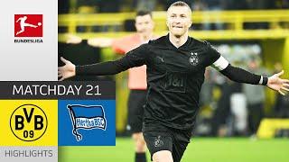 BVB is Unstoppable! | Borussia Dortmund - Hertha BSC 4-1 | Highlights | MD 21 – Bundesliga 2022/23