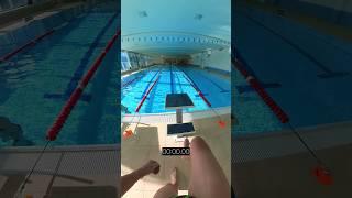 25 meter freestyle sprint, can you do it faster? #swimming #shorts