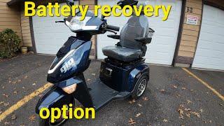 Gio mobility scooter battery recovery options