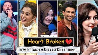 INSTAGRAM SAD SHAYARI COLLECTIONS...️‍🩹...KAPIL SHARMA SHOW | BADSHAH | MOMINA SUNDAS | SHUSHANT