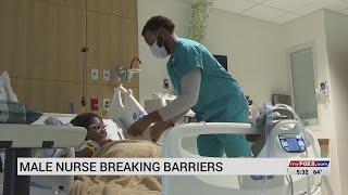 Greensboro male nurse breaking barriers