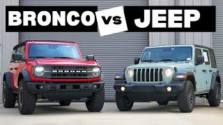 NEW Ford Bronco VS Jeep Wrangler!