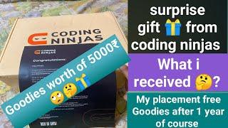 5000 /- worth gifts   i recieved from Coding Ninjas for free  #codingninjas #careerbuilderjobs