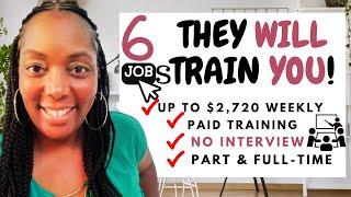 6 Hiring Immediately Work from Home Jobs Paying Up To $2,720 Per Week