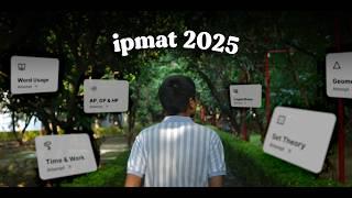 pov: you're a clueless IPMAT aspirant who needs to start studying!