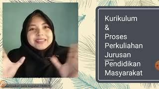 Paparan Kurikulum dan Proses Perkuliahan - Jurusan Pendidikan Masyarakat FKIP