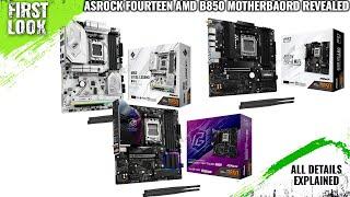 ASRock B850 Phantom, Steel Legend, Live Mixer, Pro & X Series Motherboard Revealed -All Details Here