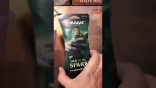 War of the Spark Booster Pack Opening Magic the Gathering MTG WAR #shorts Single Pack Gamble