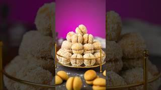 حلوى الريشبوند - تقدر تاكلها بلا مادير الحس  #حلوى #حلويات #جوز_الهند #جرب_الوصفة #ريشبوند