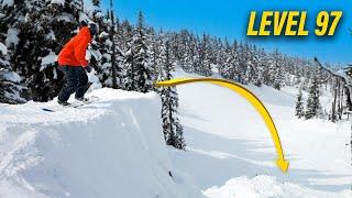 YouTube Snowboarder Vs Side Hits from Level 1 to Level 100