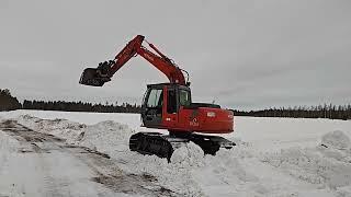 Hitachi ZX 110 M, 2006 kaivinkone metsäalusta