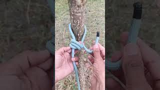 easy slip knot trick #hacks #knot #knotting #shorts