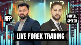 Live Forex Trading 329 | NFP | 7/3/2025 | Wick Crafter