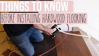 DIY Hardwood Floor Installation Tips - Things to Consider Before Using Tongue and Groove Flooring