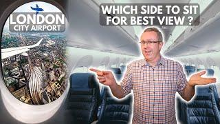 Best views of London when flying to or from London City Airport