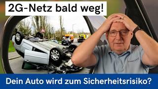 Viele Fahrzeuge nutzen 2G für den Notruf E-Call. Funktioniert der bald nicht mehr?