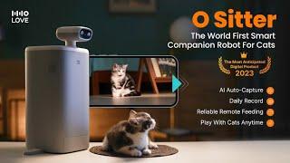 HHOLOVE O Sitter: Smart Companion Robot For Cats