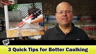 3 Tips for Better Caulking and Sealing from DAP | How-To