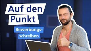 BEWERBUNGSSCHREIBEN I wie du schon im Anschreiben überzeugst!  I Traumjob