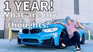 1 YEAR OWNERSHIP WITH MY BMW M4! WHAT ARE MY THOUGHTS?