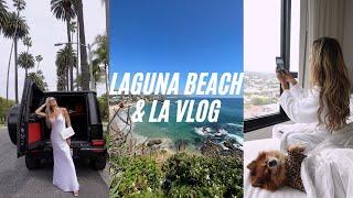 GIRL'S TRIP! | MY FIRST TIME IN LAGUNA BEACH & BACK TO BEVERLY HILLS FOR SOME FUN AND SHOPPING 