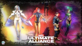 Marvel  Ultimate Alliance X-MEN'97 Storm, Jean Grey, Cyclops and Madelyne Pryor Mod