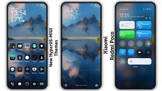 3 New HyperOS-MIUI Themes for Xiaomi,Redmi,Poco | Best HyperOS-MIUI Themes