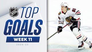 "What a Pass and What a Goal!"  Top NHL Goals of Week 11 | 2024-25 Highlights