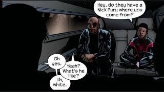 Nick Fury finds out he's White (Marvel Comic Dub)