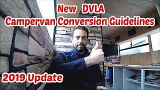 Updated DVLA Campervan Conversion Requirements - New 2019 Registration Changes