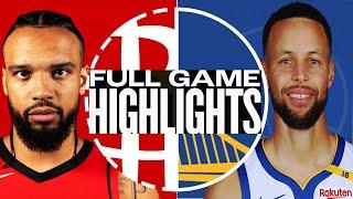 Warriors vs Rockets Full Game Highlights NBA PRE SEASON  I October 17, 2024 I  Highlights Today 2K