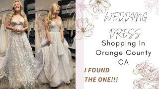 WEDDING DRESS SHOPPING !! // I FOUND THE ONE!! // SOUTHERN CALIFORNIA BOUTIQUES // OC SOCAL BRIDAL