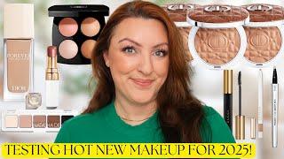 GRWM TESTING NEW MAKEUP | Dior, Lisa Eldridge, Chanel, Natasha Denona & MORE!