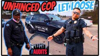 Cop LOSES HIS MIND Over a Camera! Then Gets OWNED by His Partner!