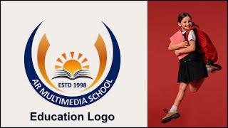 MS Word Tutorial: Institute logo design | Education Logo Design | School & College Logo Design #Logo