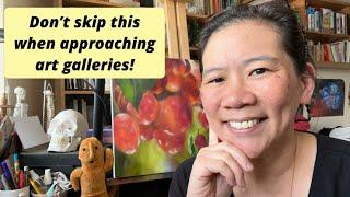 VERY First Steps to Approaching Art Galleries That Artists Skip