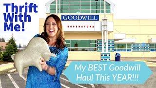 MY BEST GOODWILL HAUL THIS YEAR?! | 5 Goodwills In 24 Hours! | Thrift With Me | Goodwill Thrift Haul