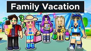 Our FAMILY VACATION in Roblox Livetopia!