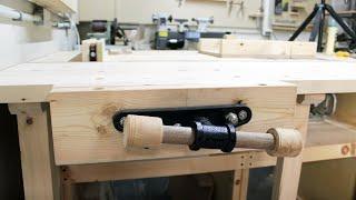 Workbench With Vise  DIY WoodWorking For Aug16