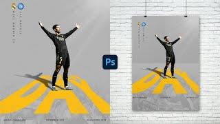 Football Poster Design in Photoshop - Photoshop Tutorial