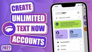 How To Create Unlimited TextNow Accounts (NEW)