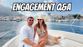 Engagement Q&A | the ring, wedding plans & where!?