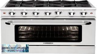 Capital Cooking 36'' Gas Range With 6 Open Burners 4.9 cu. ft. Review