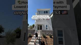 How To Put The Lowest Downpayment On a House in 2025 #realestate #hometour #tips #socal