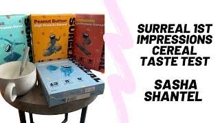 Surreal 1st Impressions Cereal Taste Test - Sasha Shantel