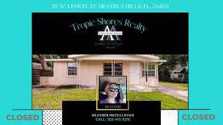 Beverly Hills, FL. Citrus County Florida Realtor